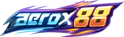 Logo aerox88 bernuansa pink biru